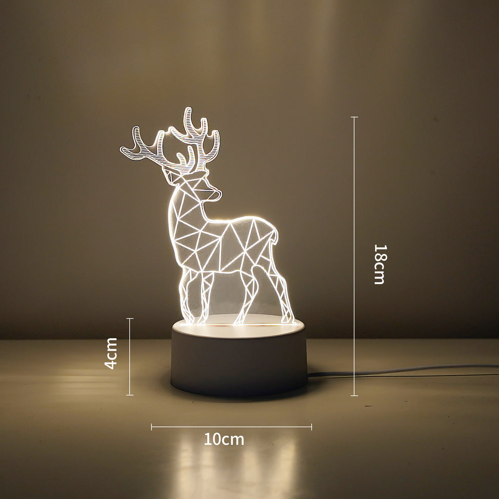 Luz nocturna LED creativa con caja de regalo