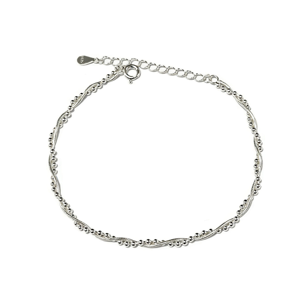 Bracelet Sterling Silver Double Layer