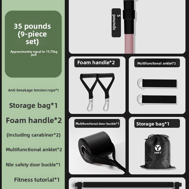 Adjustable Resistance Bands for Home Fitness