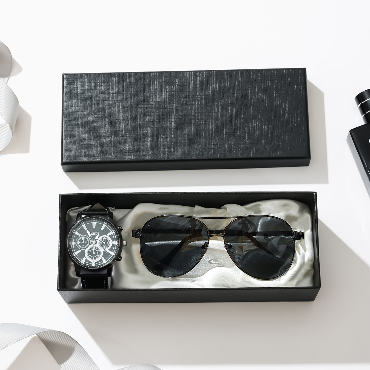 Leather gift set