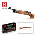 DIY Building Block Toy Gun Model Set 77003 Educational Puzzle Assembly Kit for Teens
