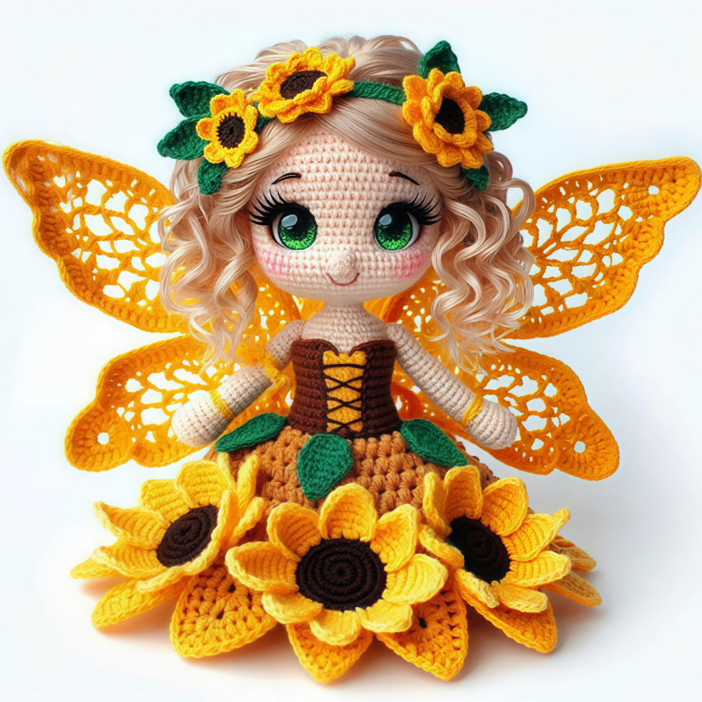 Crochet Kit owls, dolls, fairys, dragons, turtles