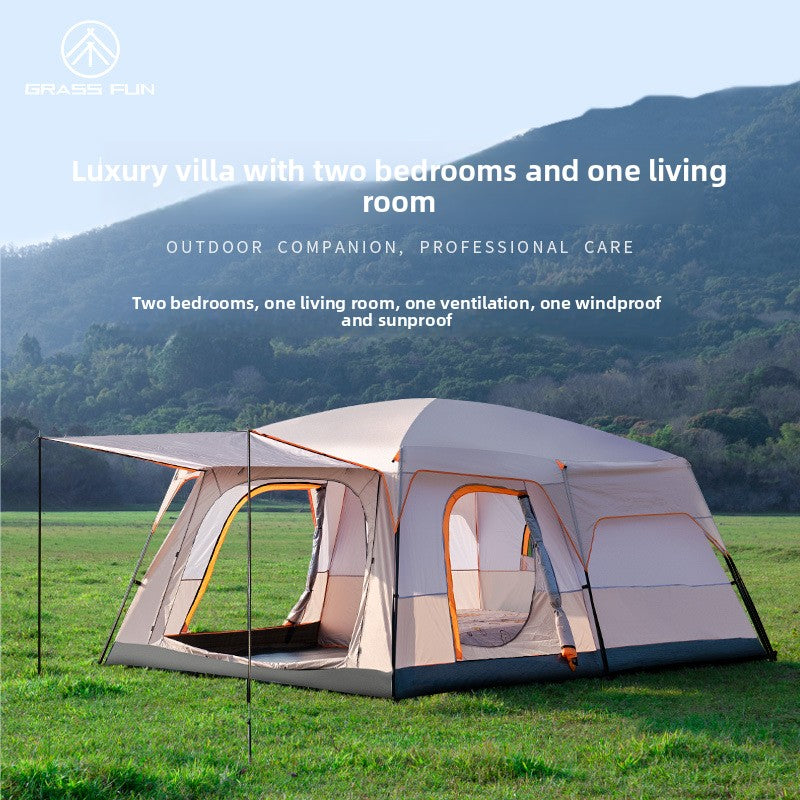 Camping Tent with Weather Protection
