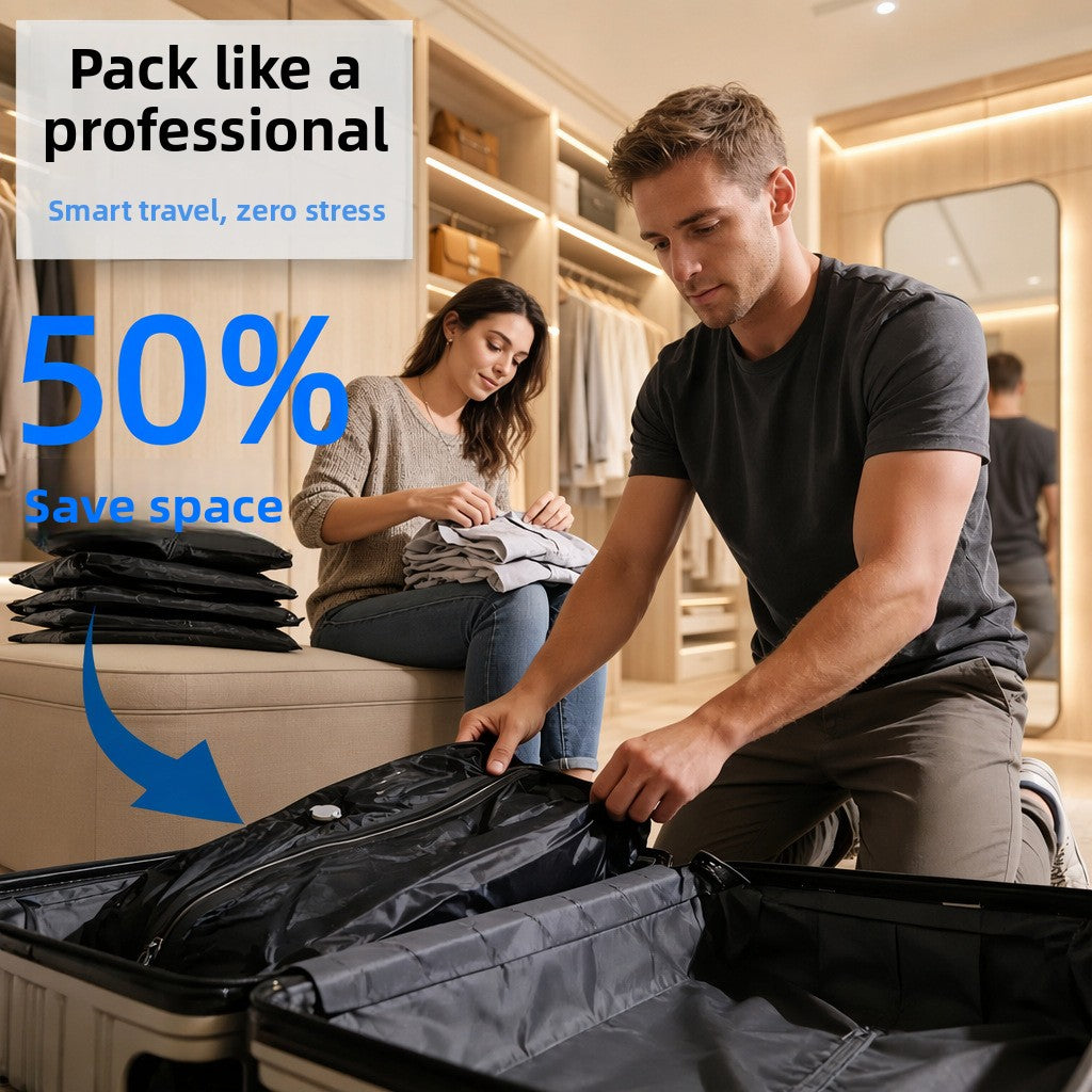 Vacuum Compression Travel Bag