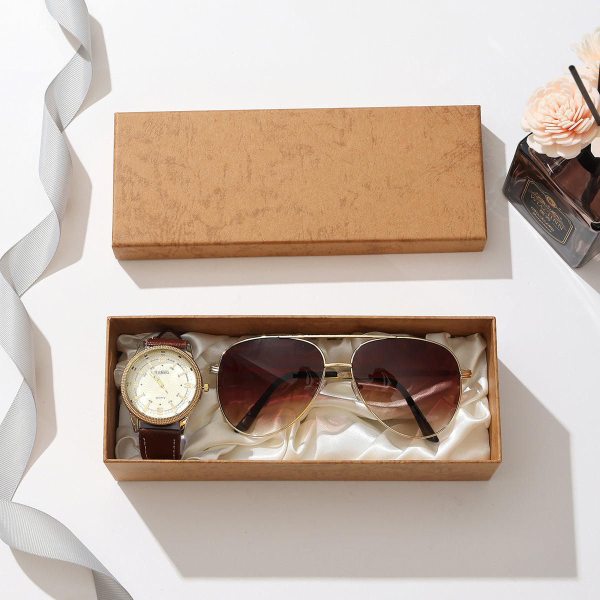 Leather gift set