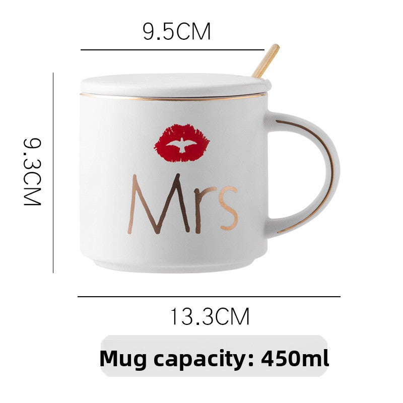 Ceramic Mug Mr and Mrs