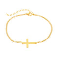 Stainless Steel Cross Bracelet