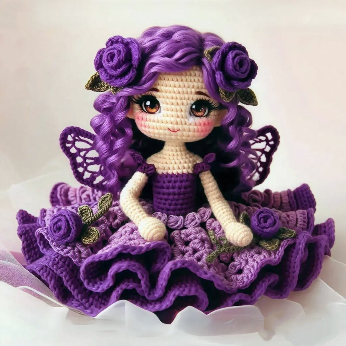Crochet Kit owls, dolls, fairys, dragons, turtles