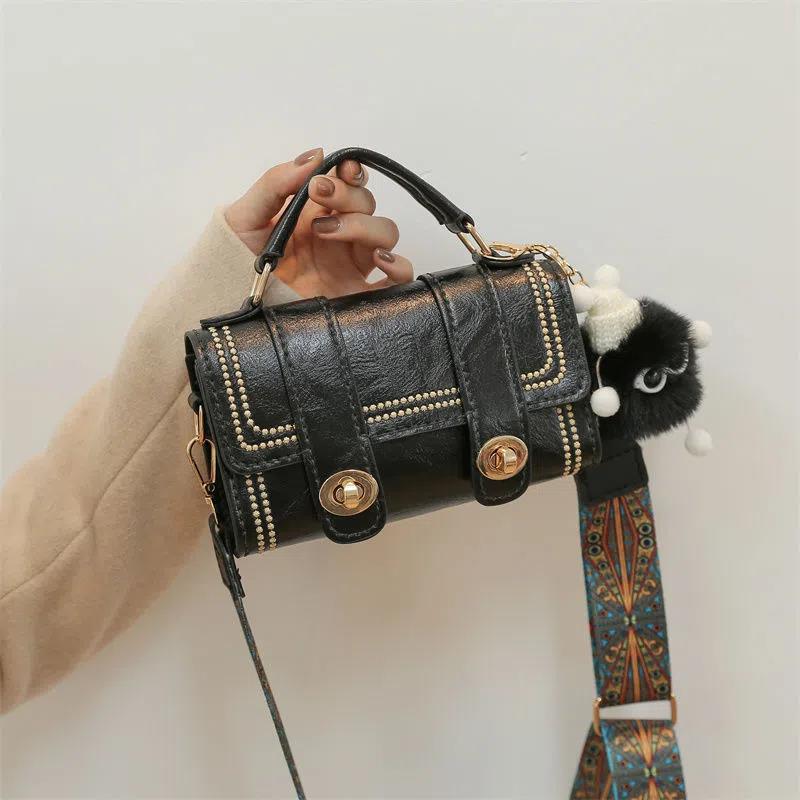 Vintage Handmade Woven Bag
