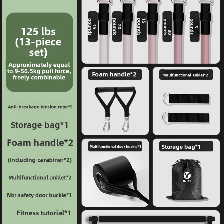 Adjustable Resistance Bands for Home Fitness