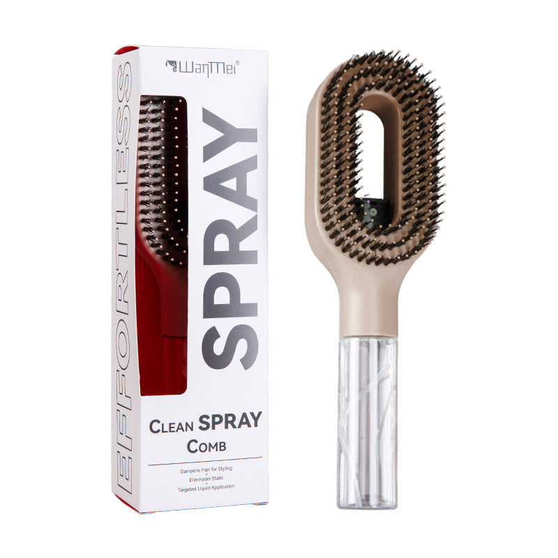 Water Hairbrush with Spray Function