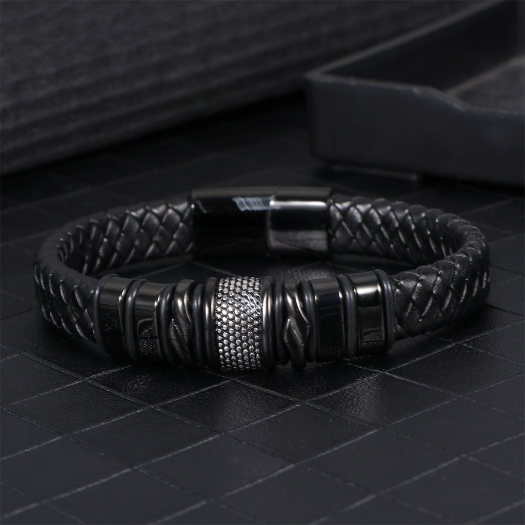 Leather bracelet