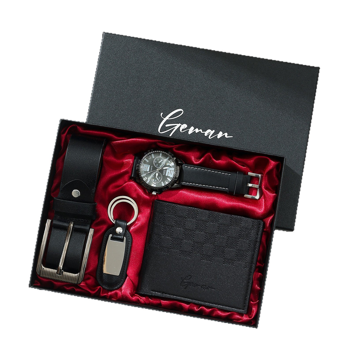 Leather gift set