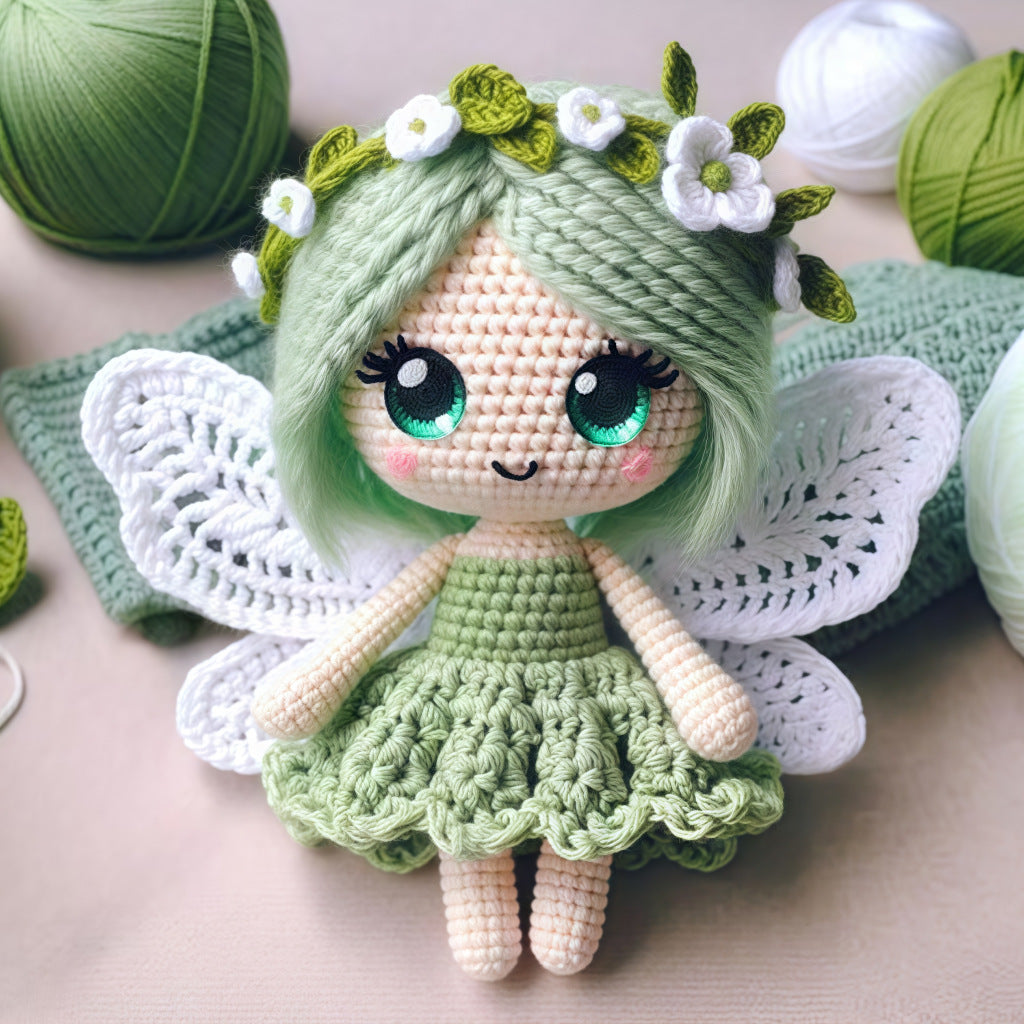 Crochet Kit owls, dolls, fairys, dragons, turtles