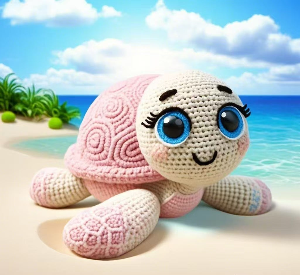 Crochet Kit owls, dolls, fairys, dragons, turtles