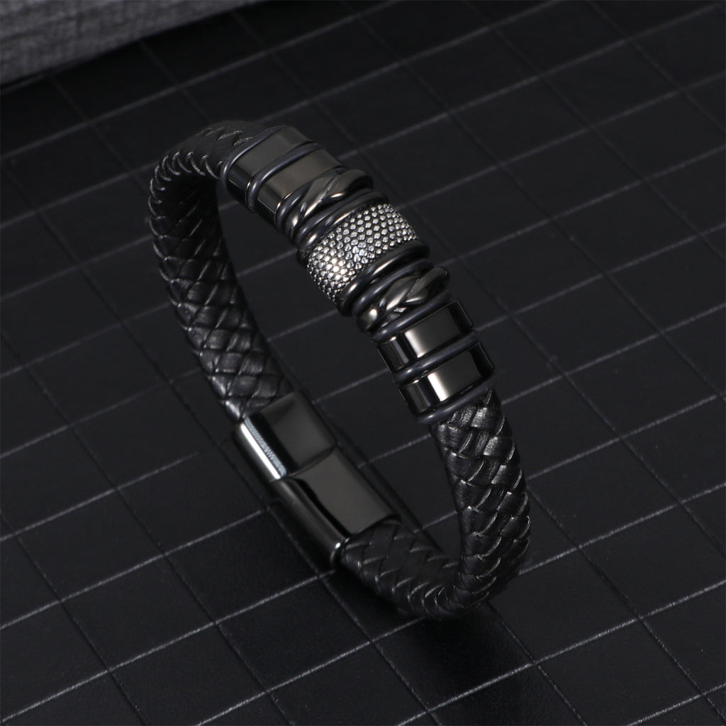Leather bracelet
