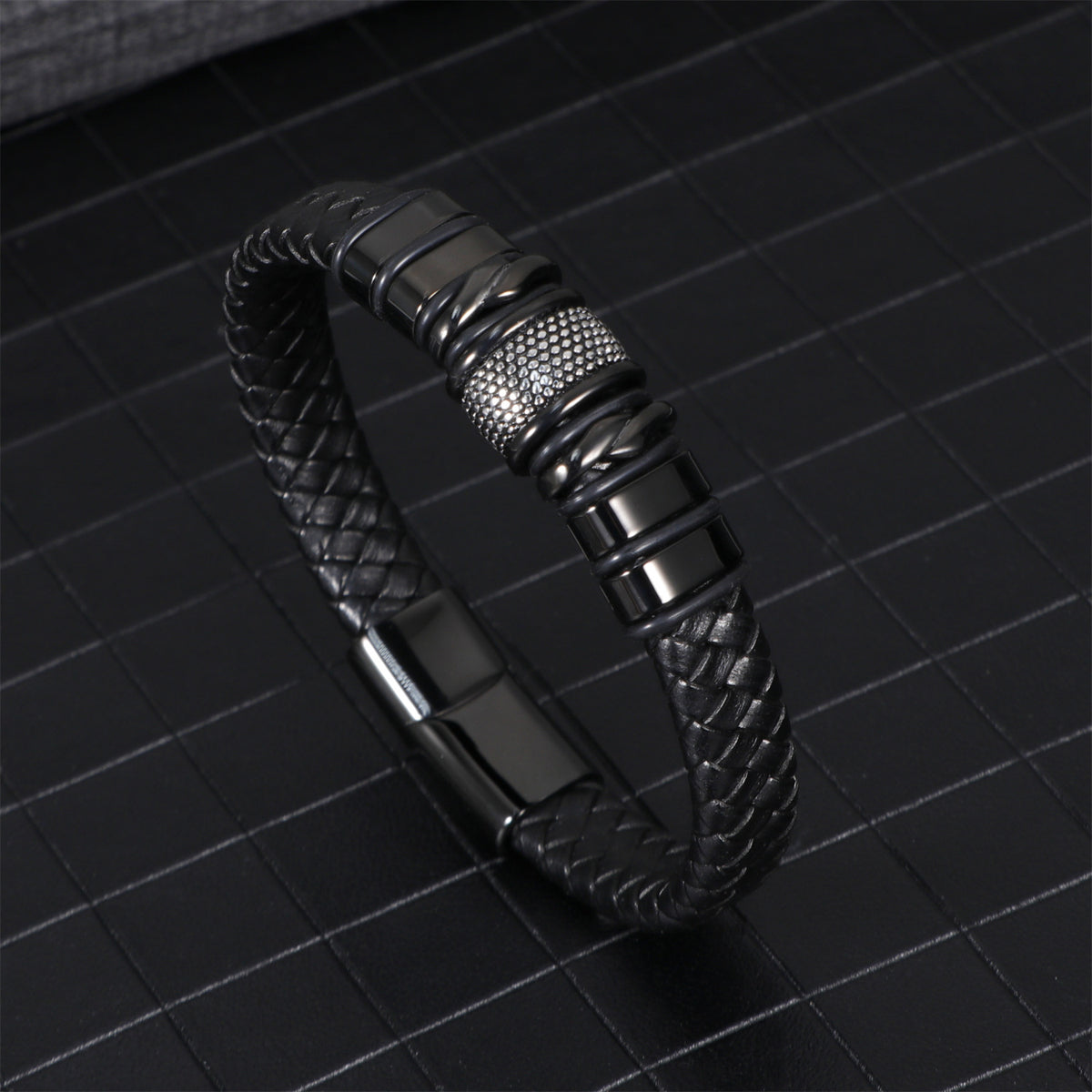 Leather bracelet