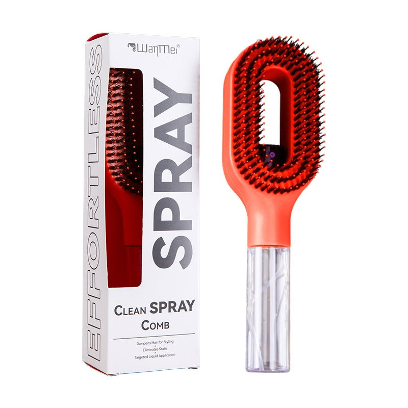 Water Hairbrush with Spray Function