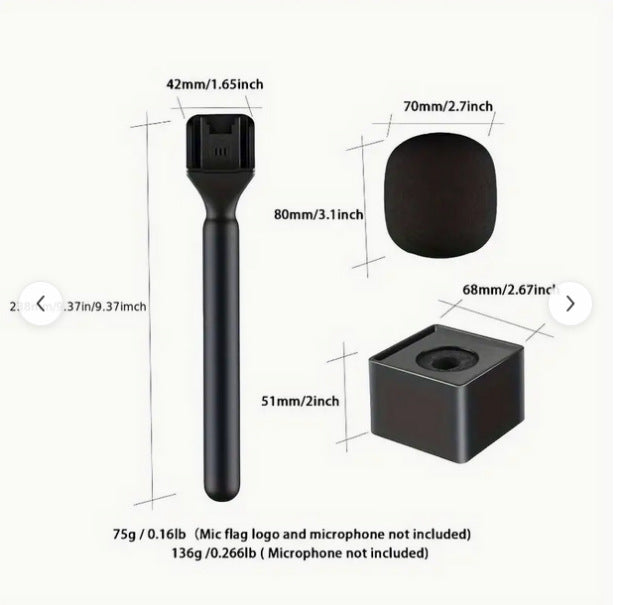 Wireless handheld microphone