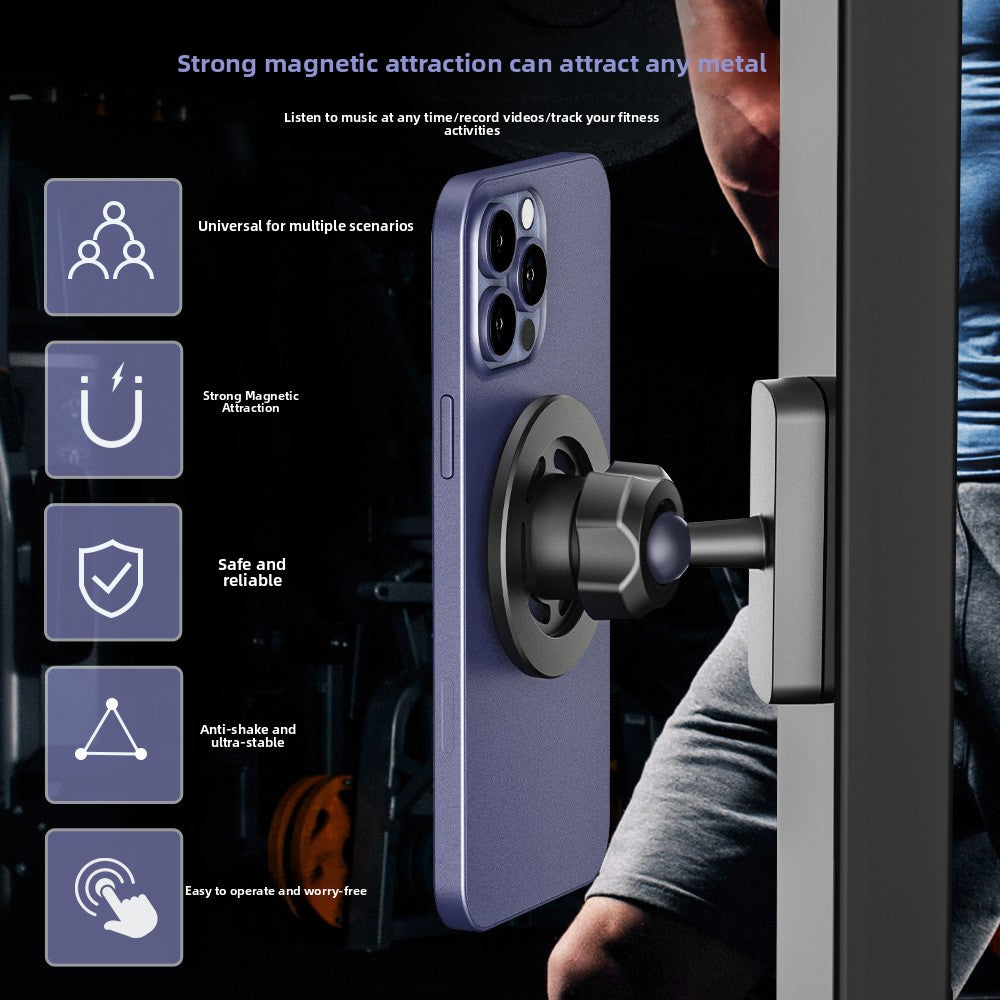 Magnetic cell phone holder