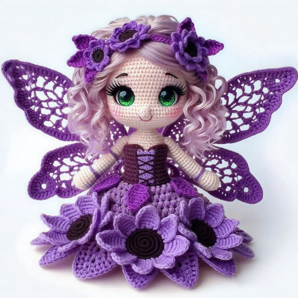 Crochet Kit owls, dolls, fairys, dragons, turtles
