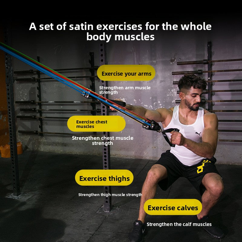 Gym Trainning Resistance Bands Set