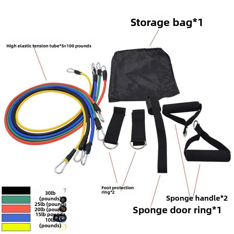 Gym Trainning Resistance Bands Set