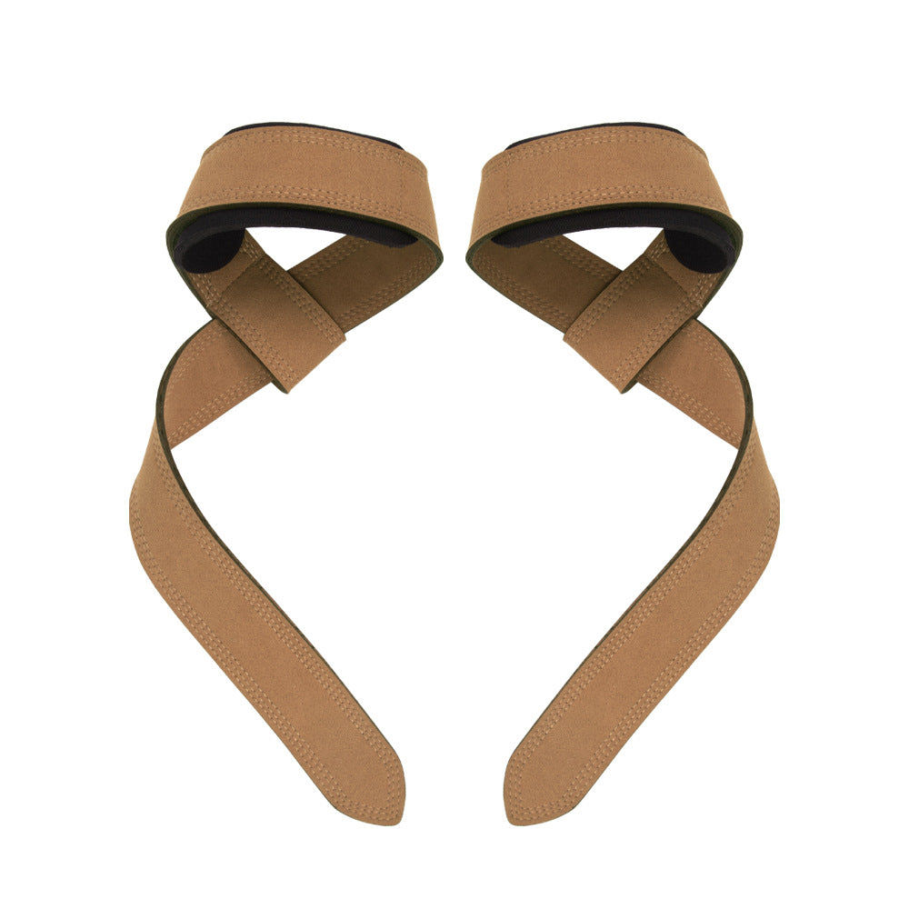 Cowhide Assistance Strap Pull-ups and Weightlifting