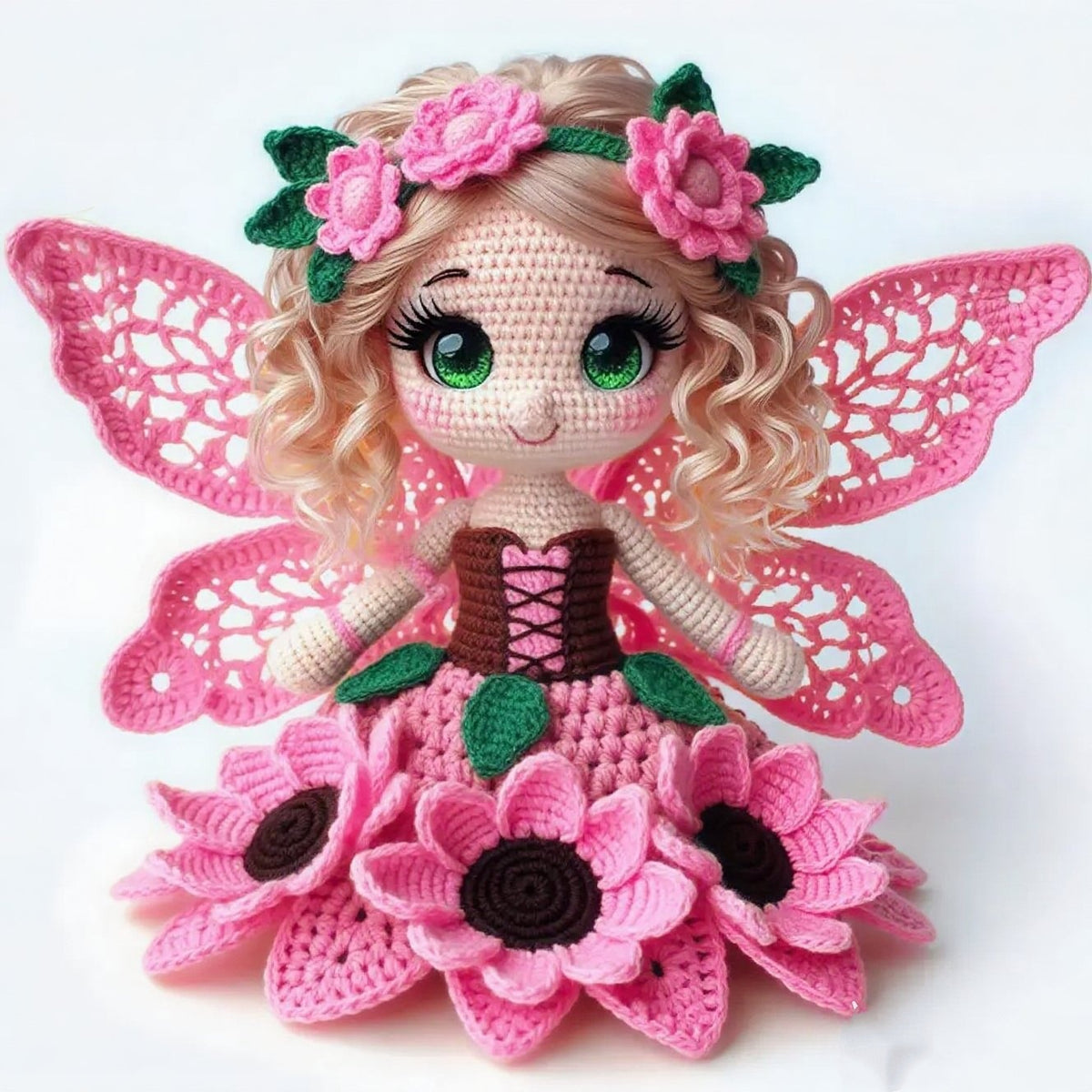 Crochet Kit owls, dolls, fairys, dragons, turtles