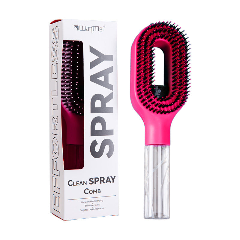 Water Hairbrush with Spray Function
