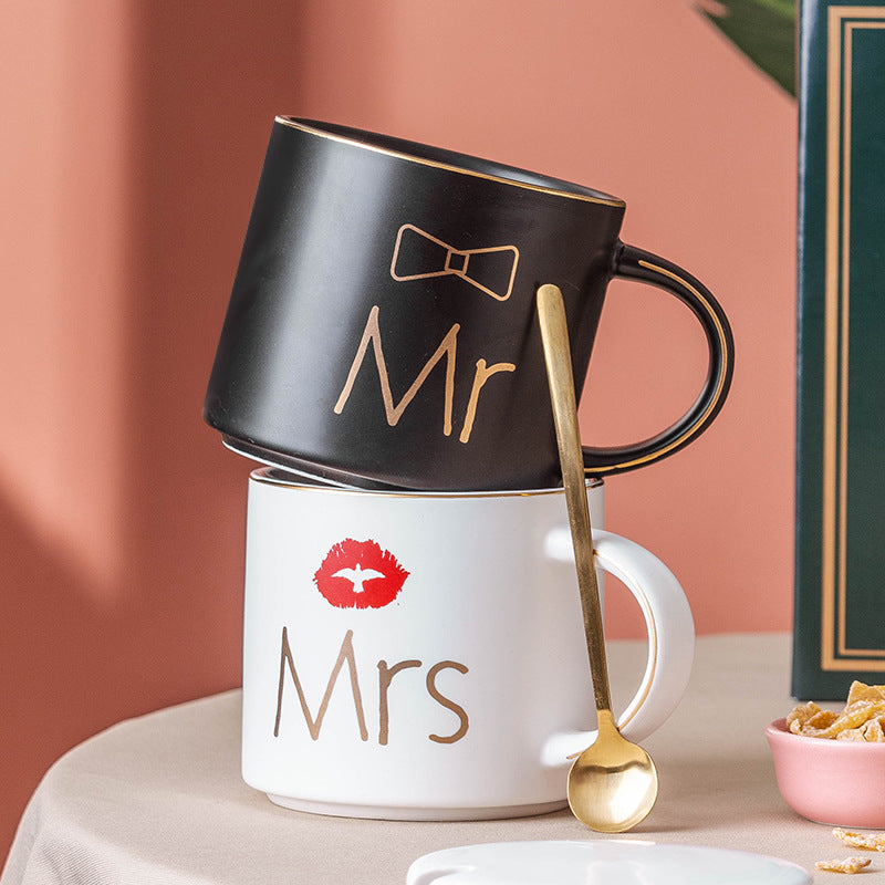 Ceramic Mug Mr and Mrs