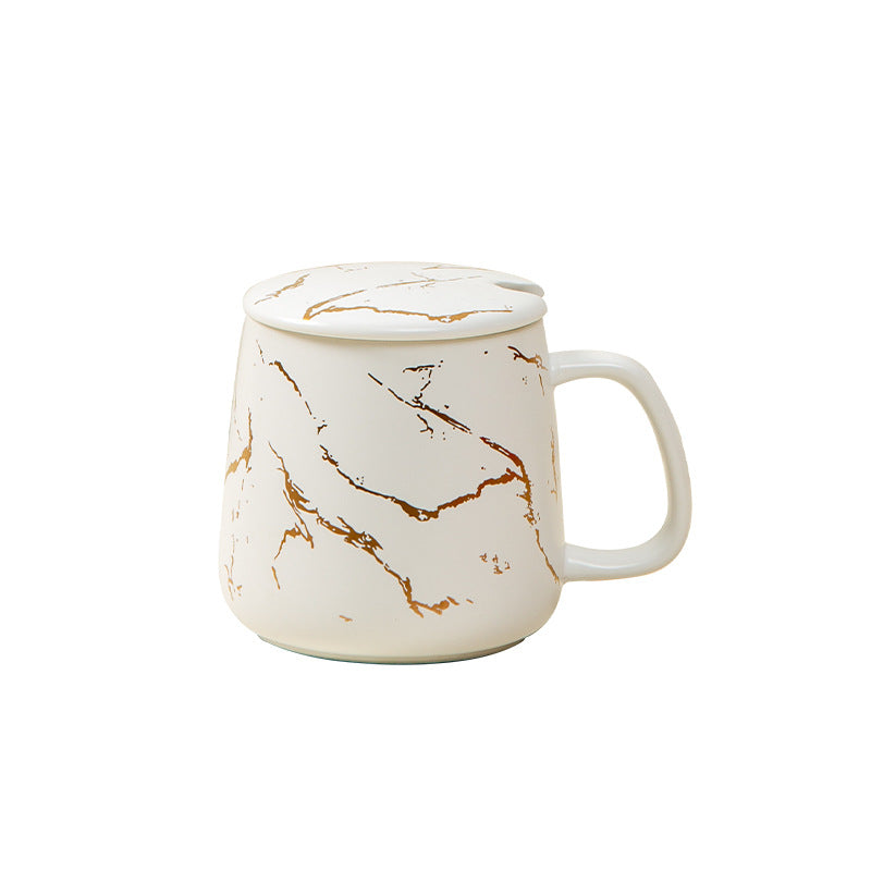 Ceramic Cup Nordic Marble Pattern