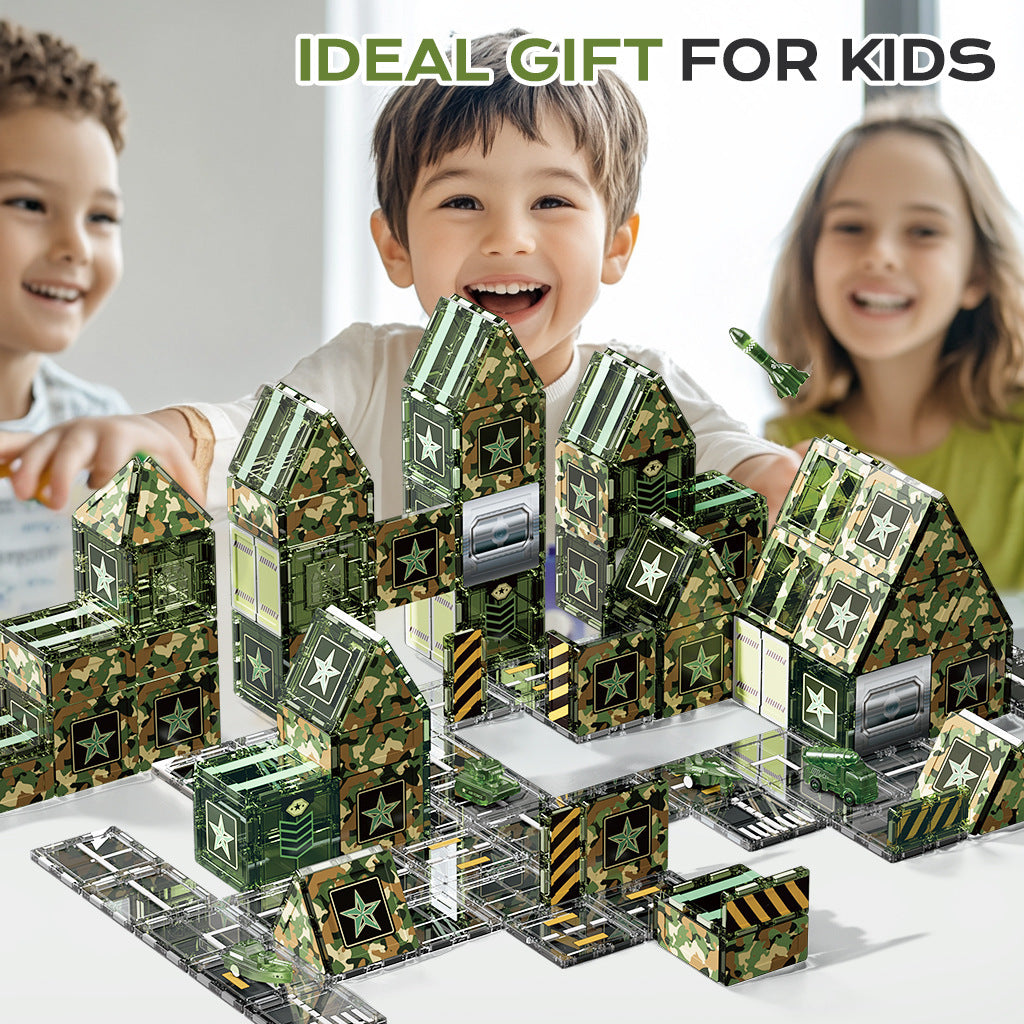 Magnetic Tiles Building