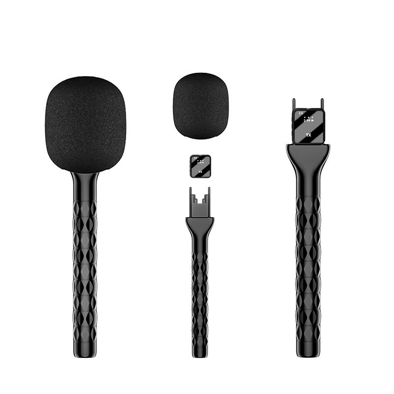 Wireless handheld microphone