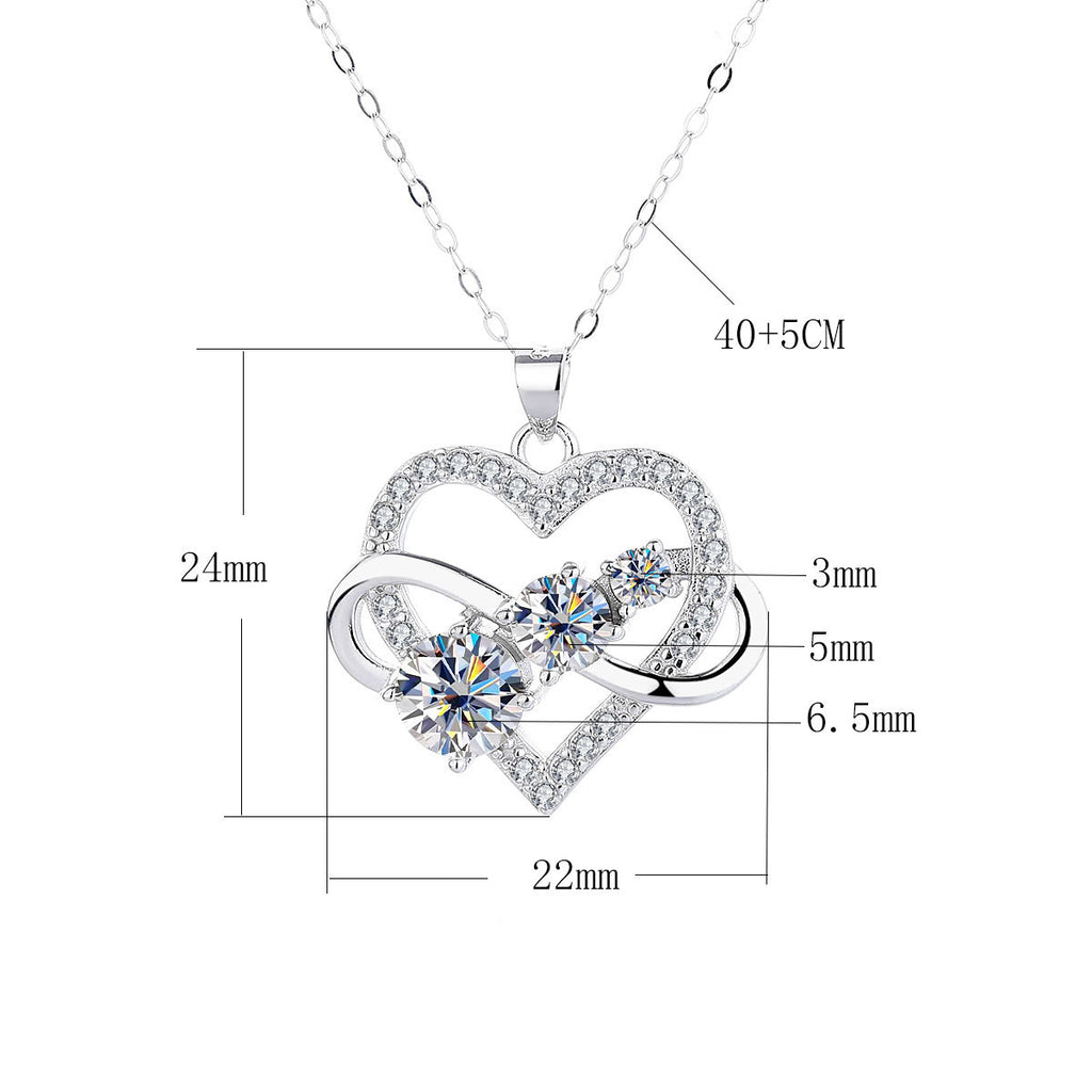 Hearth Necklace Sterling Silver S925