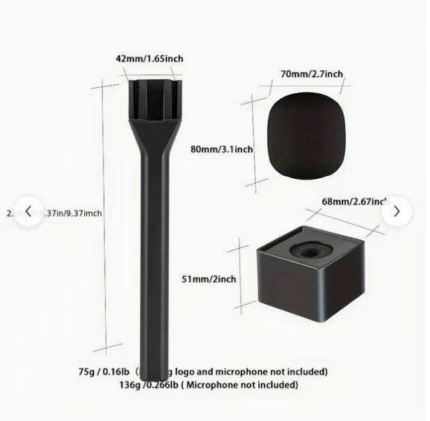Wireless handheld microphone