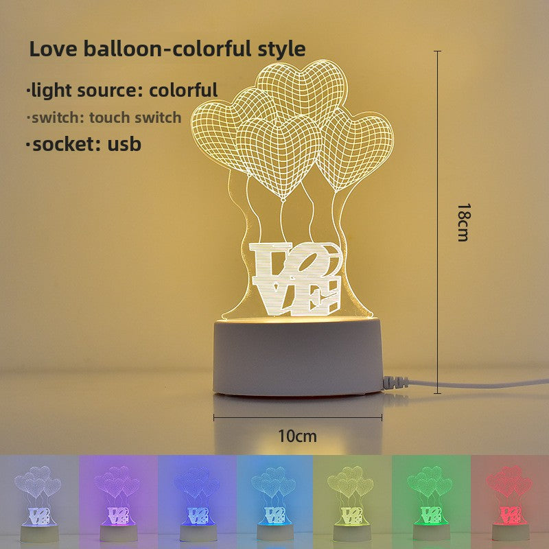 Creative LED Night Light with Gift Box