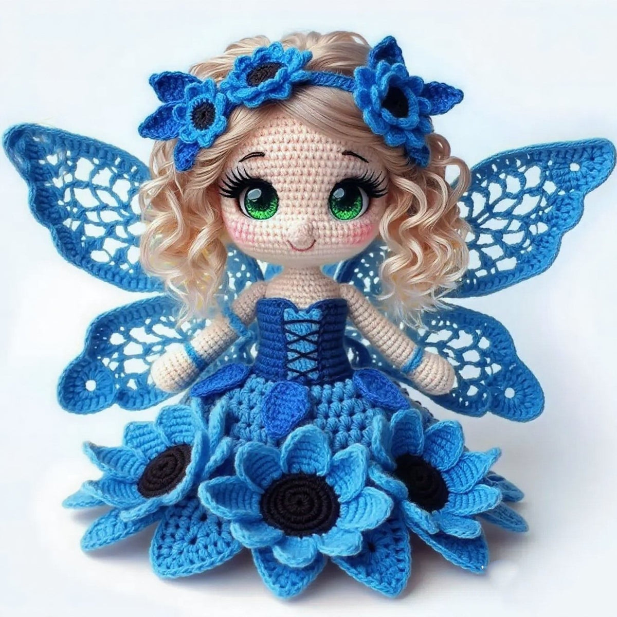 Crochet Kit owls, dolls, fairys, dragons, turtles