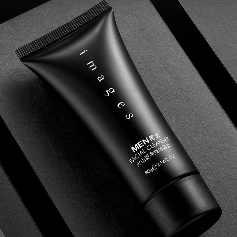 Volcanic Mud Facial Cleanser for Men