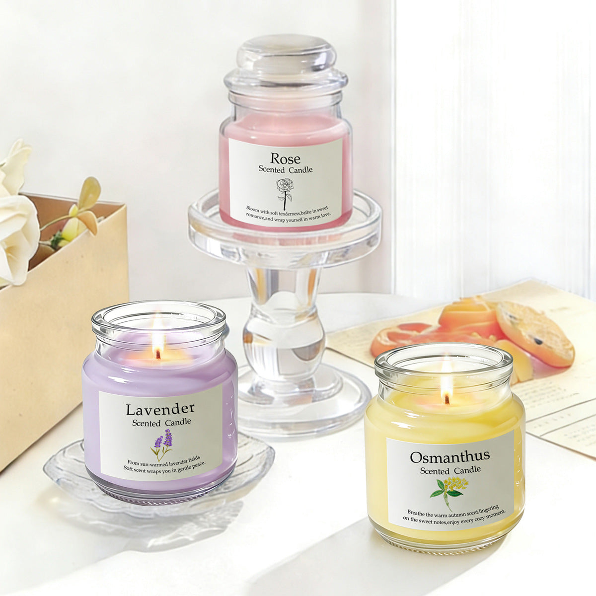 Aromatherapy Scented Candles Gift Set