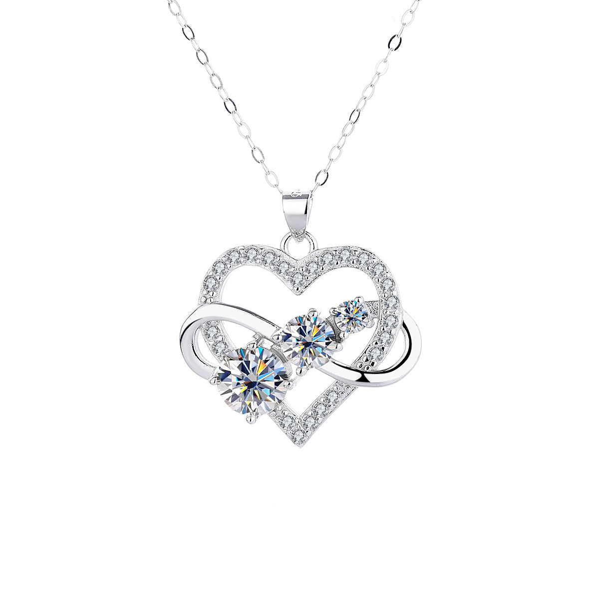 Hearth Necklace Sterling Silver S925
