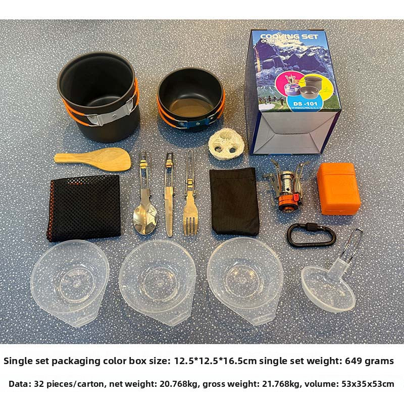 Portable Camping Pot Set