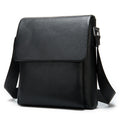 Bolso de hombro de piel de vaca para hombre