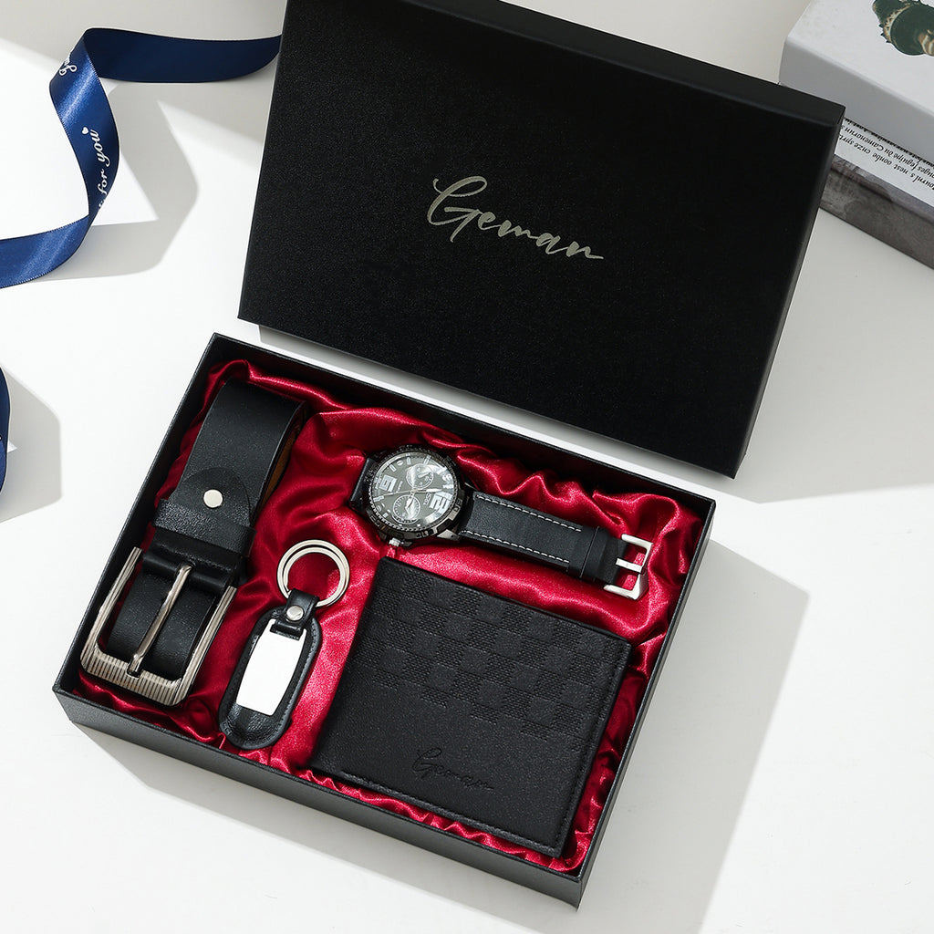 Coffret cadeau en cuir