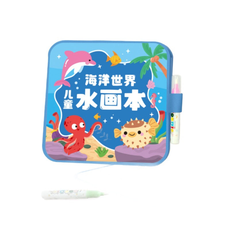 Reusable Magic Water Drawing Book