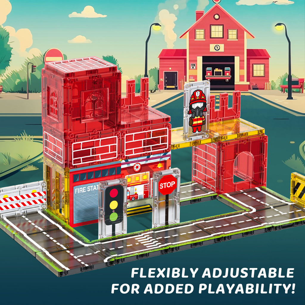 Magnetic Tiles Building