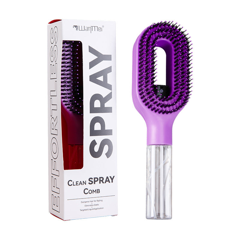 Water Hairbrush with Spray Function