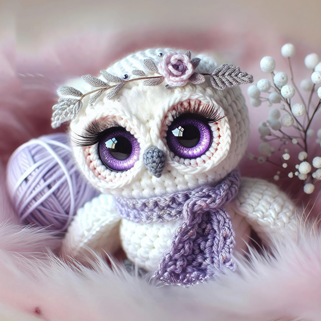 Crochet Kit owls, dolls, fairys, dragons, turtles