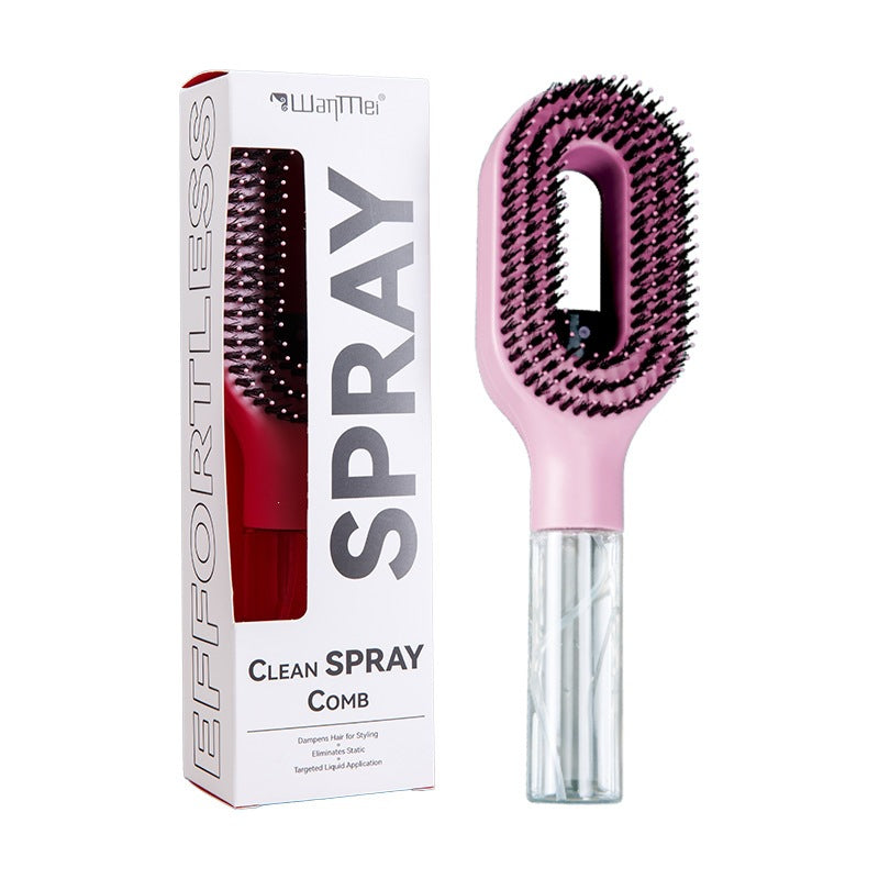 Water Hairbrush with Spray Function