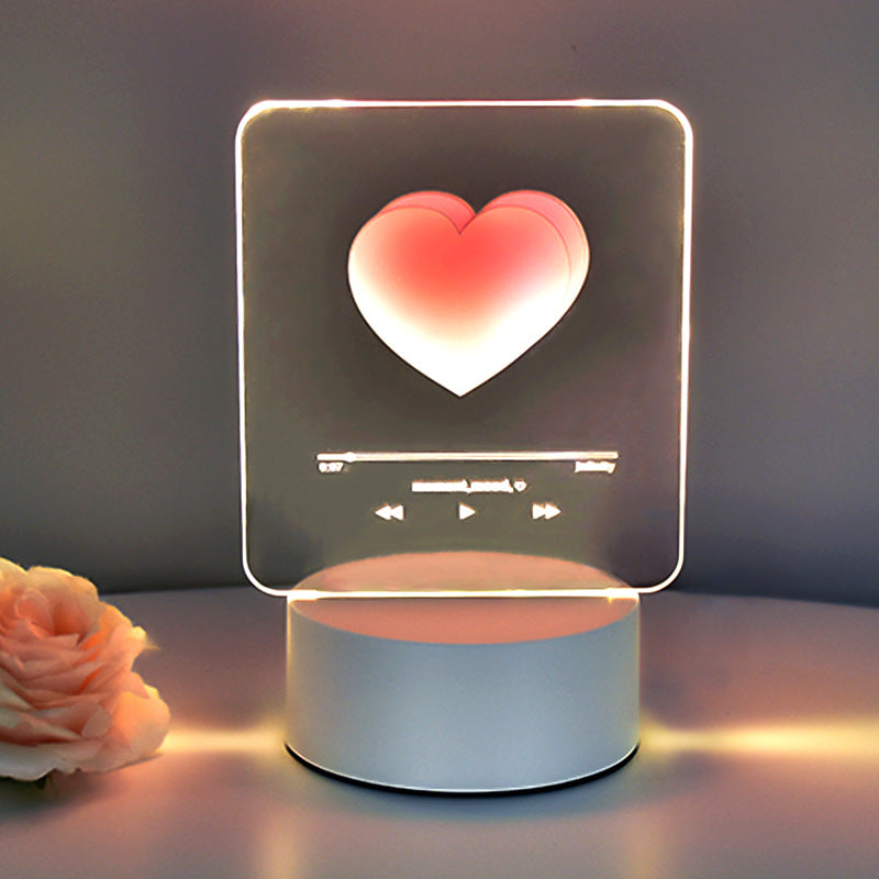 Luz nocturna LED creativa con caja de regalo